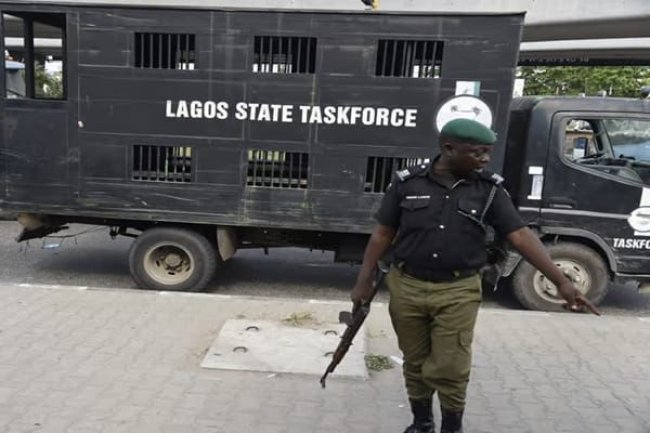 Lagos Task Force Cracks Down on Illegal Street Traders