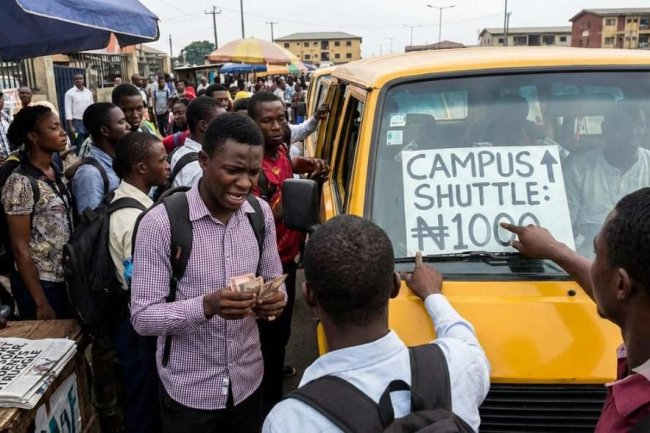 Students Panic over Rising Transport Fares